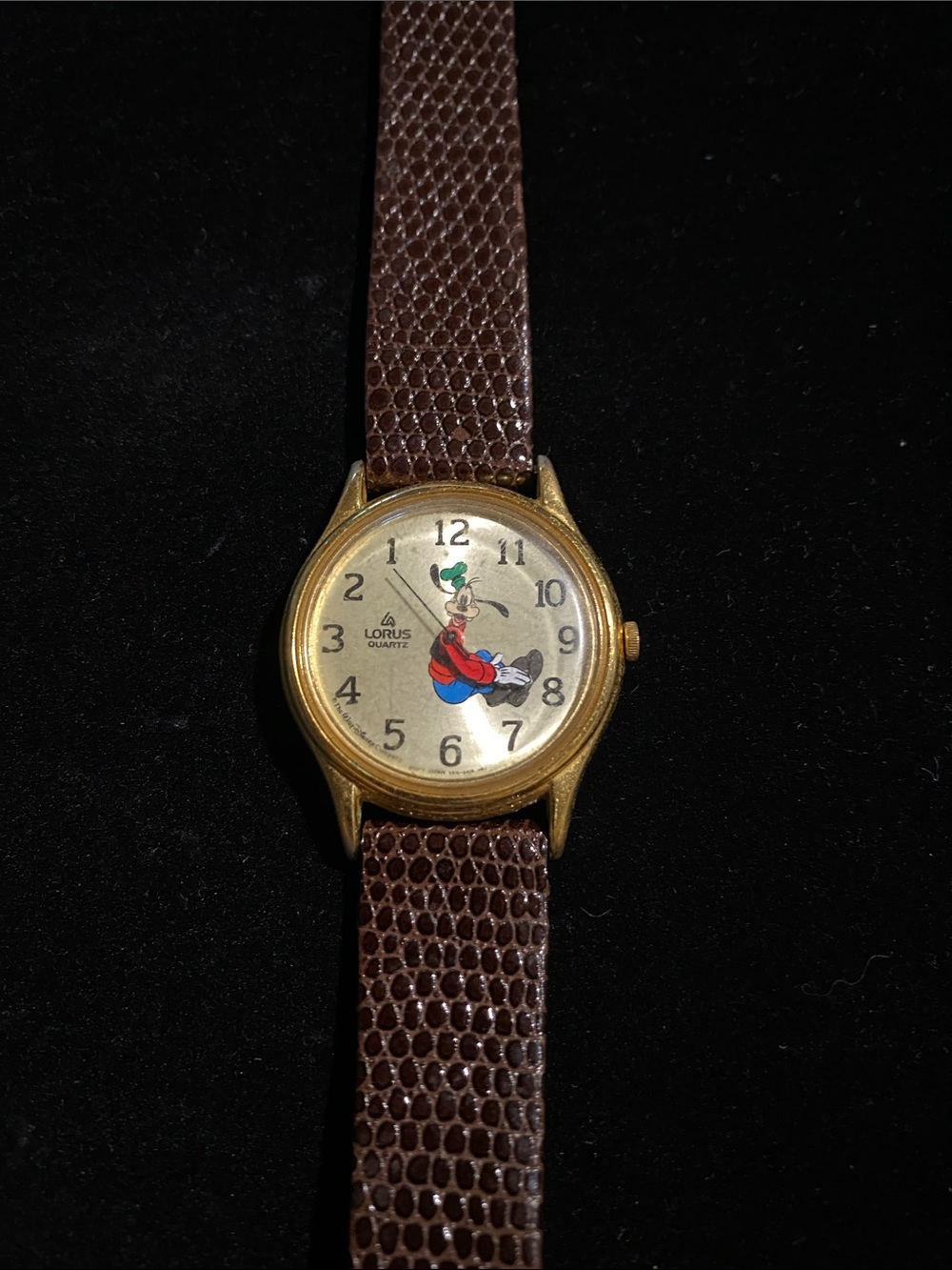 Lorus Goofy Character Quartz Watch